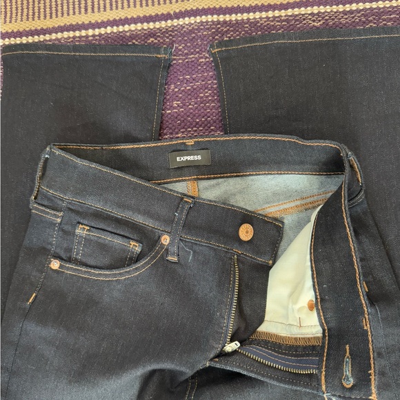 Women's DARK BLUE Jeans - Picture 3 of 5